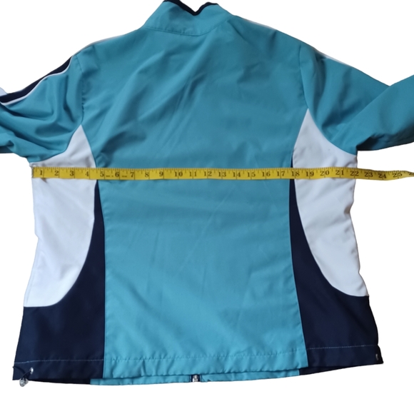 SJB active St John's Bay jogging/track suit  size PL blues/white - Picture 5 of 13